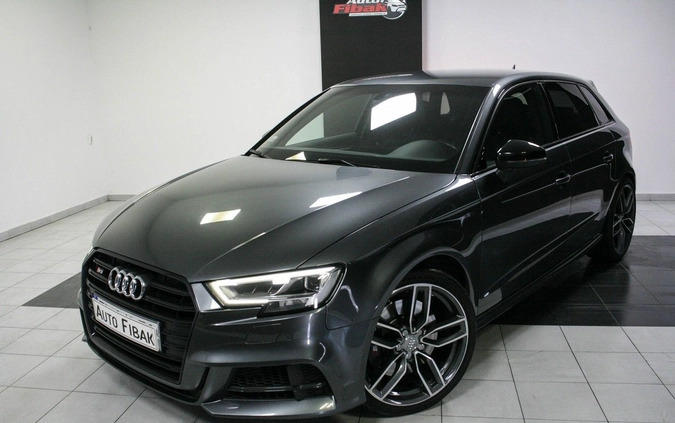 Audi S3 cena 119900 przebieg: 129000, rok produkcji 2017 z Krzanowice małe 407